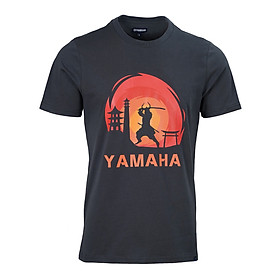 Áo Thun Cổ Tròn Samurai & Yamaha Orange
