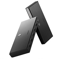 Mua Ugreen 50708EU 1 in 4 out Bộ chia HDMI 2.0 1 ra 4 chuẩn cắm EU50708us 27997 CM187 - Hàng chính hãng