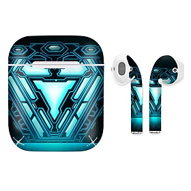 Mua Miếng dán skin chống bẩn cho tai nghe AirPods in hình siêu anh hùng - SAH0015 (bản không dây 1 và 2)