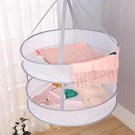 Mua Giỏ Lưới Treo Phơi Đồ 2 Tầng Gấp Gọn Đa Năng