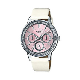 Đồng hồ nữ dây da Casio Standard chính hãng LTP-2087SL-4AVDF