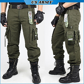 Quần Kaki Nam Lính Mỹ USARMY U629 Cao Cấp, Kiểu Dáng Quần Túi Hộp Phong Cách Cực Ngầu -HÀNG CHÍNH HÃNG - 29