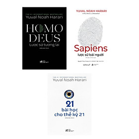 Combo Sapiens: Lược Sử Loài Người và Homo Deus: Lược Sử Tương Lai + 21 Bài Học Cho Thế Kỷ 21 (Bộ 3 Cuốn)