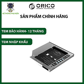 Mua Khay Ổ Cứng Laptop (Caddy Bay) 2.5  SATA 1 2 3 ORICO M95SS-SV Hàng Chính Hãng