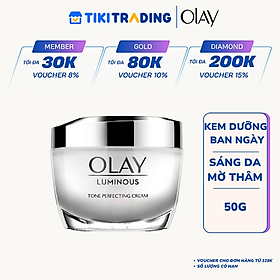 Kem Dưỡng Da Ban Ngày OLAY Luminous Trắng Da Mờ Thâm Nám SPF15+ 50g