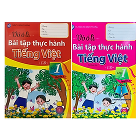 Vở Ô Li Bài Tập Thực Hành Tiếng Việt Lớp 1 - Quyển 1 + 2 ( cánh diều )