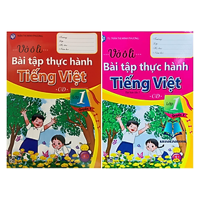 Sách - Vở Ô Li Bài Tập Thực Hành Tiếng Việt Lớp 1 - Quyển 1 + 2 ( cánh diều )