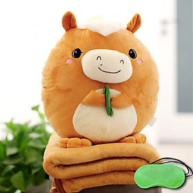>> BÁO GIÁ BỘ BỊT MẮT NGỦ 3D TẶNG KÈM BỊT TAI CHỐNG ỒN MÀU NGẪU NHIÊN | Shopee Lazada Sendo Tiki mới nhất 182 Bộ gấu gối mền NGỰA ĂN CỎ 3 trong 1, gấu bông kèm chăn gối ngủ trưa văn phòng, du lịch, cho bé (Tặng Bịt mắt ngủ màu ngẫu nhiên)