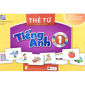 Thẻ Từ Flash Cards Tiếng Anh lớp 1 (HEID)