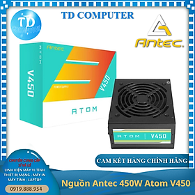 Mua Nguồn Antec 450W Atom V450 công suất thực - Hàng chính hãng Khải Thiên phân phối