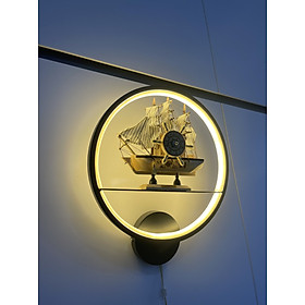 Đèn tường THERO con thuyền phong cách hiện đại với 3 chế độ ánh sáng.