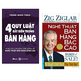 Combo Nghệ Thuật Bán Hàng Bậc Cao + 4 Quy Luật Bất Biến Trong Bán Hàng - 100 Câu Chuyện Cảm Hứng Về Nghệ Thuật Bán Hàng Đỉnh Cao (Tặng Bookmark )