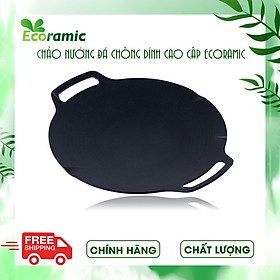 Mua  CAO CẤP  Chảo nướng chống dính bếp từ Ecoramic 36cm - Tặng túi đựng kèm tiện lợi