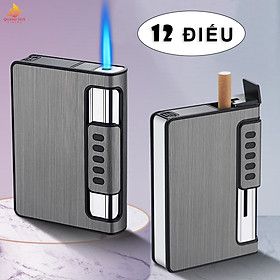 Mua Hộp đựng thuốc kiêm hộp quẹt khò chứa đựng 12 điếu