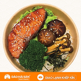 Cơm Cá Hồi Sốt Teriyaki