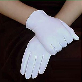 Mua Combo 5 Đôi Găng Tay Vải Cotton (Màu trắng)