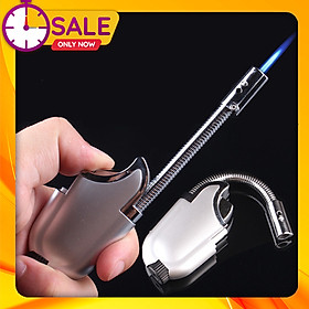 Mua Bật Lửa Hột Quẹt Khò Vòi 1 Tia Mạnh Mẽ Xoay 306 độ Nhỏ Gọn Tiện Dụng Lửa Khò Mạnh Mẽ - Dùng Gas Cao Cấp