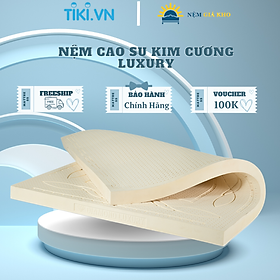 Hình ảnh NỆM CAO SU KIM CƯƠNG DIAMOND LUXURY