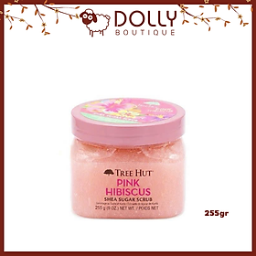 Tẩy Da Chết Toàn Thân Tree Hut Shea Sugar Pink Hibiscus 255gr