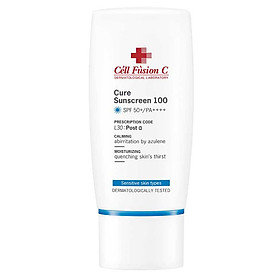 Kem Chống Nắng Dịu Da Cell Fusion C Cure Sunscreen 100 SPF 50+ / PA++++ 50ml