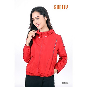 SS5497 ÁO GIÓ LÓT LƯỚI CÓ MŨ