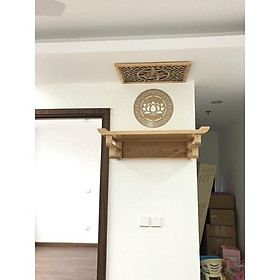 Mua bàn thờ gỗ sồi 69cm giá chỉ bàn thờ