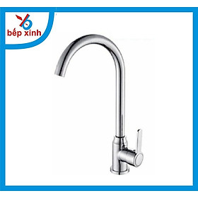 Vòi rửa bát nóng lạnh inox cao cấp, sáng bóng, sang trọng
