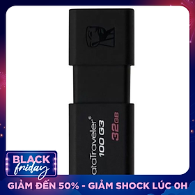 USB Kingston DT100G3 32GB USB 3.0 - Hàng Chính Hãng