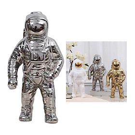 Ceramic Figurine Sculpture Astronaut Cosmonaut Statue