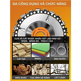 Mua Đĩa cưa xích tròn gắn máy mài  đĩa cưa xích cắt  phay  phá gỗ