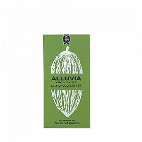 SÔCÔLA ĐEN ALLUVIA 40% 80g