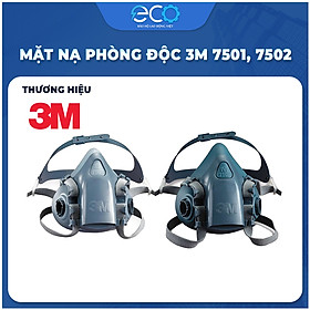 Mua Mặt nạ phòng độc 3M 7501/7502 | Phun xịt hoá chất  phun sơn  nghề mộc  trừ sâu (Chưa bao gồm Phin Lọc)