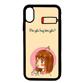 Ốp lưng cho iPhone X Girl 01 - Hàng chính hãng