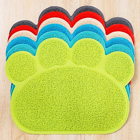 Thảm dậm chân hứng cát mèo - Thảm lót sàn chùi chân chống văng cát cho mèo