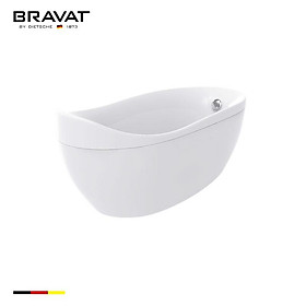 Bồn tắm độc lập cao cấp Bravat B25824TW-1W