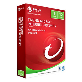 Phần Mềm Diệt Virus Trend Micro Internet Security Bản Quyền 1 PC 12 Tháng - Hàng chính hãng