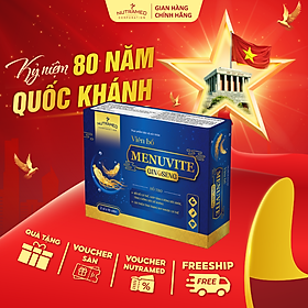 Viên uống Menuvite Ginseng hỗ trợ nâng cao sức đề kháng, bồi bổ cơ thể (30 viên) - Nutramed