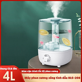 Mua Máy phun sương siêu âm 4 lít Connie KLS-208 khuếch tán tinh dầu làm mát thơm phòng cân bằng độ ẩm