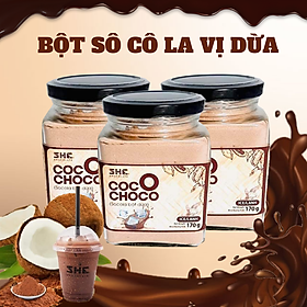 Socola bột dừa pha uống lạnh SHE Chocolate - Bột socola cung cấp năng lượng và dinh dưỡng dành cho mọi lứa tuổi