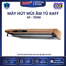 Mua Máy hút mùi vân gỗ KAFF KF-700W - Hàng chính hãng