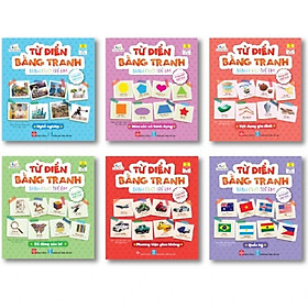 Hình ảnh Sách - Combo 2 - 6 tập - Từ điển bằng tranh dành cho trẻ em