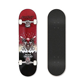Ván Trượt Skateboard Gỗ 1203 trục hợp kim + gỗ ép 3 lớp