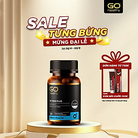 GO MAN PLUS 30 VIÊN - Viên uống tăng cường sinh lý nam, cải thiện và làm chậm quá trình mãn dục nam nhập khẩu chính hãng GO Healthy New Zealand