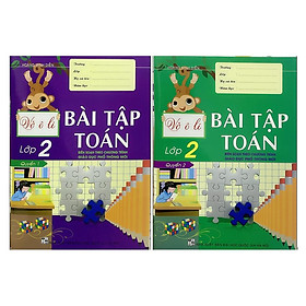 Sách - Combo Vở Ô Li Bài Tập Toán Lớp 2