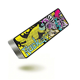 Loa nghe nhạc bluetooth nghệ thuật graffiti cộng suất lớn 10W có âm pass 2 loa kép khuếch đại âm thanh PKCB PF1011 - Hàng chính hãng
