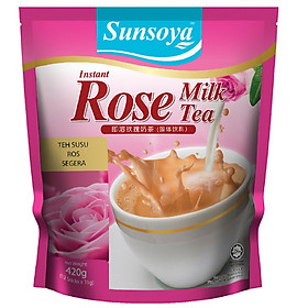 Trà sữa gói Malaysia SunSoya Trà sữa hòa tan 3 trong 1 Trà sữa nhập khẩu