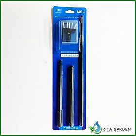 Bàn chải xoay góc vệ sinh bể QANVEE MS-3