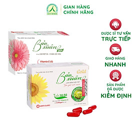 Combo Bảo Xuân Gold + Bảo Xuân Skin, Tăng Cường Nội Tiết Tố, Làm Đẹp Da