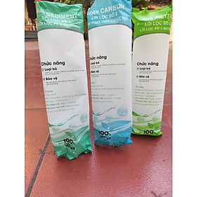Mua Bộ 3 LÕI LỌC NƯỚC số 1 2 3 lõi lọc thô dùng cho máy lọc nước R.O gia đình