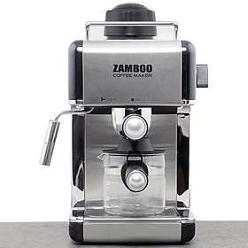 Máy Pha Cà Phê Espresso Zamboo ZB-68CF (3.5Bar) - Hàng Chính Hãng